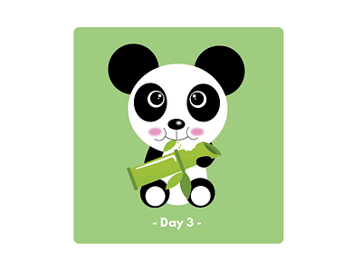 Day 3 challenge - Panda Logo