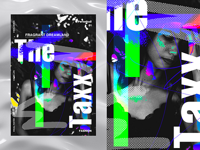 The Taxx/01/365 days of color practice advanced art artist black blue color design dribbble fashion font future international minimal poster style typesetting ui ux vision web