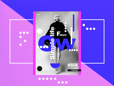 SixDesign fashion ，cover ，design ，magazine ，vision