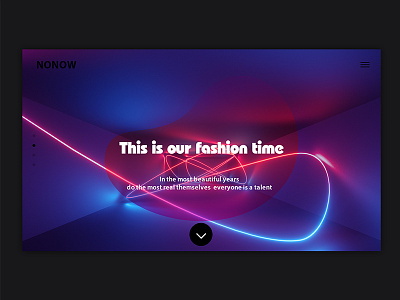 This is our fashion time artist color design discover fashion product share style theme ui web webpage