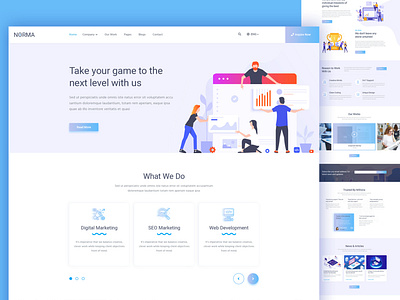 NORMA - Digital Agency Business Template