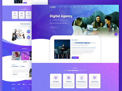 Agiye - Agency PSD Template