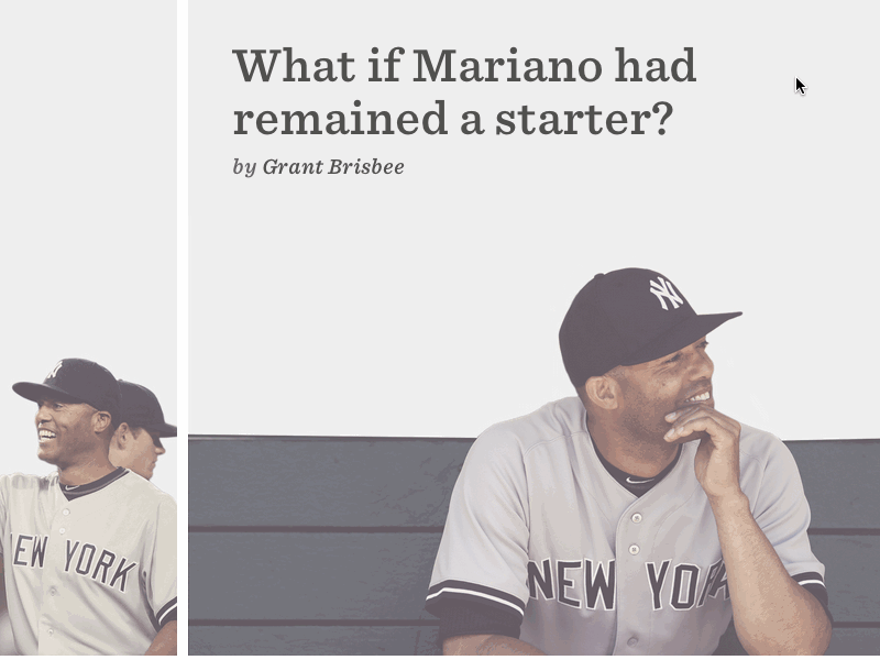 Concept for Mariano Rivera's foundation. by aaron tinsley on Dribbble