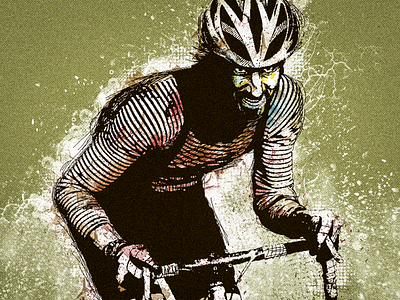 2014 Sagebrush CX Flyer cycling cyclocross illustration