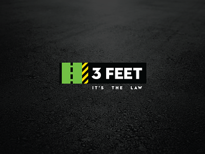 3 Feet Logo design illustration logo