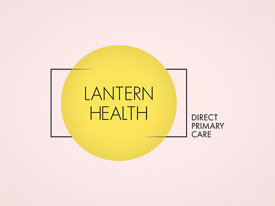 Lantern Health branding design logo