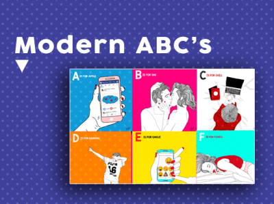 Modern ABC's art branding design graphicdesign illustration rock typography