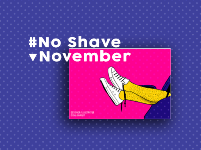 No Shave November art artist design fashion fashion illustration graphicdesign hairwomen illustration love lover noshavenovember trends typography