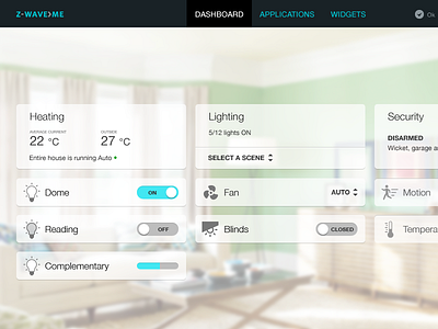 Smart Home for Web