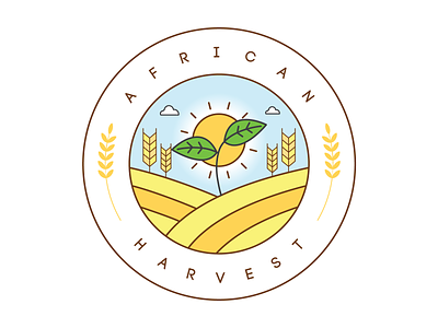 African Harvest brand branddesign clean design logo logodesign logodesigner logoinspiration logomark logotype minimal monogram natural nature organic organicdesign