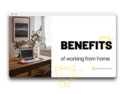 Work from home blog design! blog design branding design illustration illustrator minimal personal project shot ui design user experience website work from home