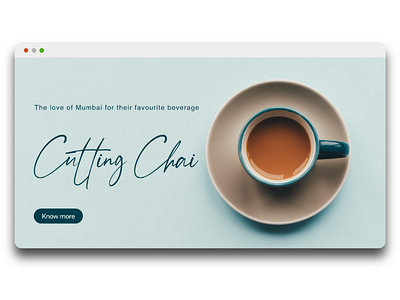 Cutting Chai - Minimal UI Shot