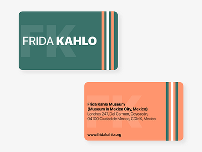 Frida Kahlo s Business Card