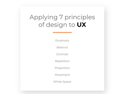 Quick Guide: 7 Principles of Design in UX Design 7 principles adobe xd design experience design flat illustrator minimal principles of design user user experience user experience design ux ux design web