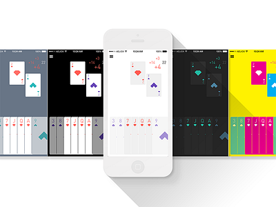 Hearts Themes app cards deck game ios minimal shoot the moon shuffle suits themes