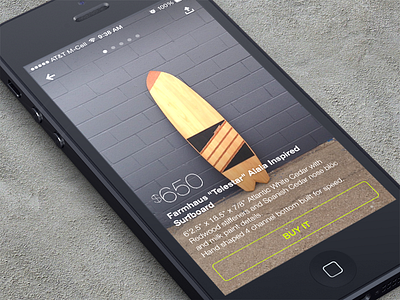 Product Detail app commerce ios reissued surf