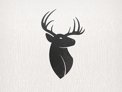 Buck Redux animal antlers deer logo mark mountains nature wildlife