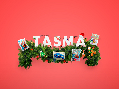 Tasma Logo. Merry Christmass