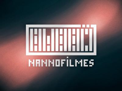 Nannö Filmes brand concept design logo minimum studio type