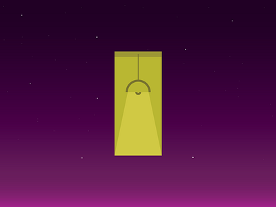 A lost window in the middle of the night background colors illustration light minimal night purple sky são paulo wallpaper window yellow