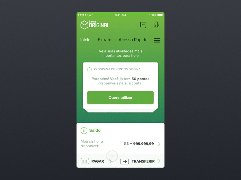 Banco Original Mobile Bank App