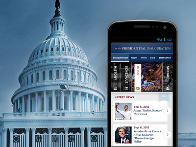 PRESIDENTIAL INAUGURATION CAMPAIGN - APP