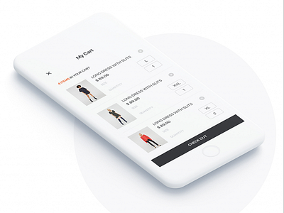 eCommerce Mobile Ui Kit inspiration #1 animation black ecommerce mobile mobile design mobile kit red ui ui kit ux webdesign