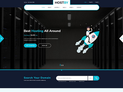 Hosting Html Template hosting hosting html hosting template hsoting website html html template template design uxui webdesign website template whcms