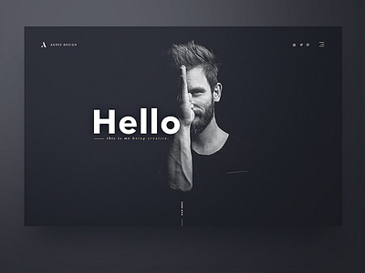 Personal site design inspiration