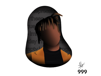 Juice Wrld 999 design illustration ipad juice juice wrld lucid dreams music procreate song wrld