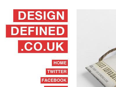 Re-Design Defined defined design inspiration redesign website