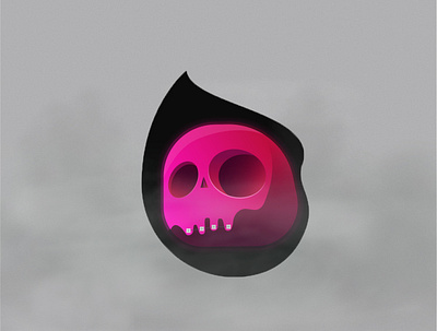 Luper color concept art gradient graphic design graphicdesign illustration illustration art skull vector