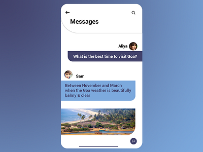 Messaging App images message message app new message search text area uidesign uxdesign