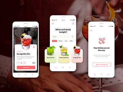 Drinks Ordering App