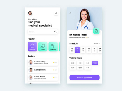 Medical specialist finder app appointment doctor medical medical appointment mobile schedule