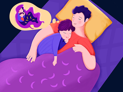 sweet dream design illustration ui