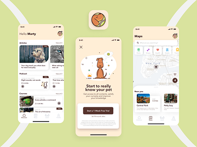 Pets Lover App | Designflows 2020 Contest