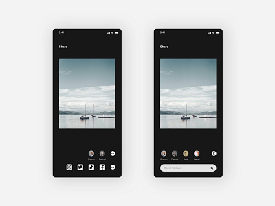 Daily UI | Share album daily 100 challenge daily ui gallery photo share ui ux