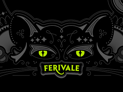 Ferivale poster cat event feral kitty nonprofit