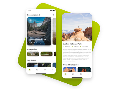 Hiking App Concept