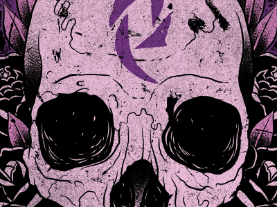 Halestorm - Skull design illustration merchandise