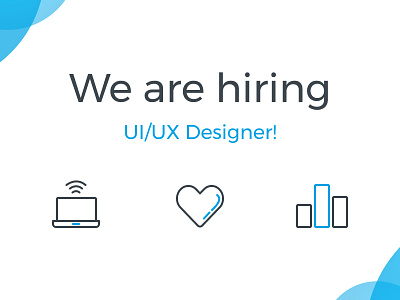 We are hiring! blockchain design designer fulltime hiring job remote ui