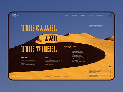 Travel Tour ‘The Camel and the Wheel’