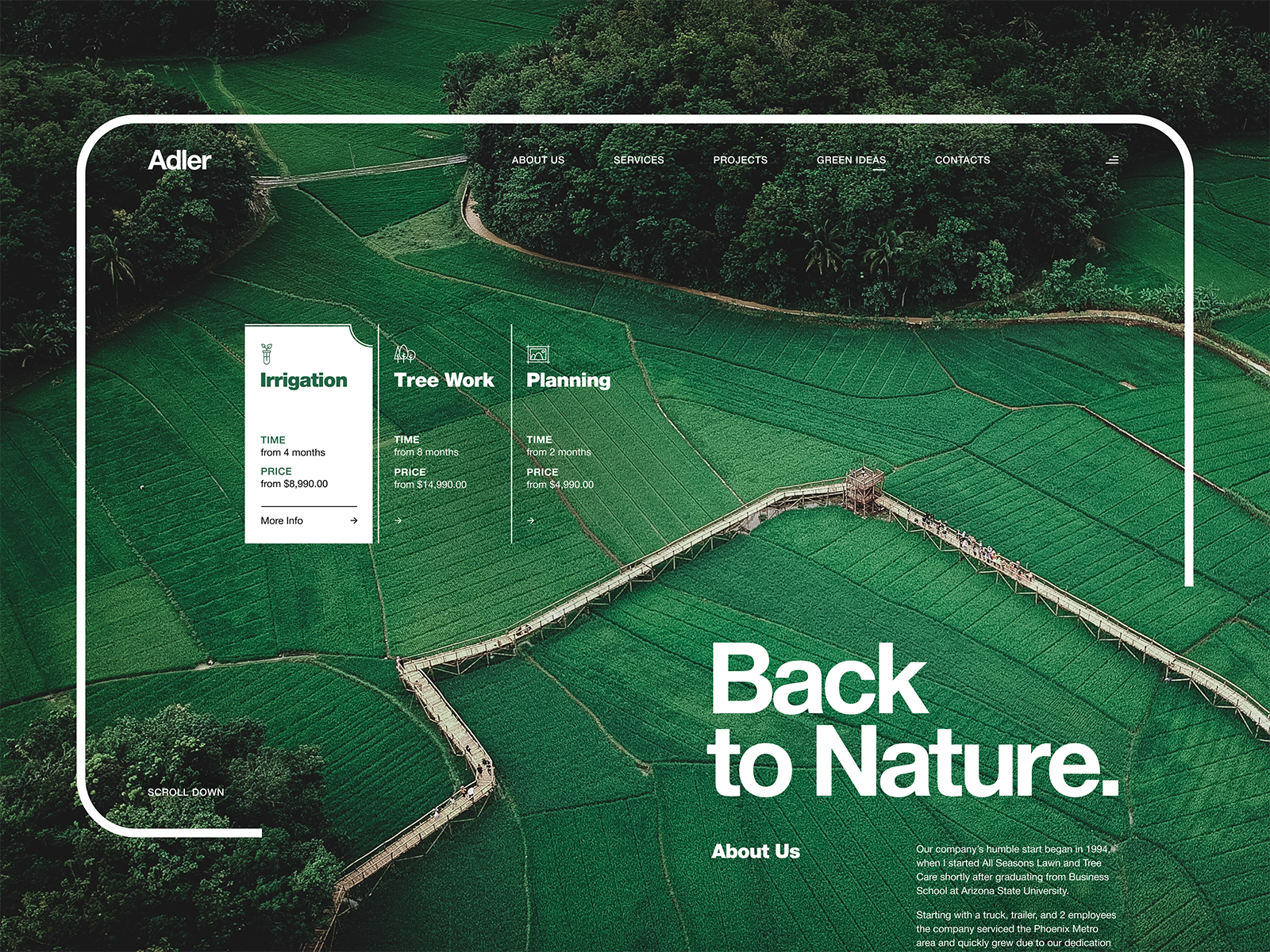 Agricultural Company 'Back to by Pavel Naumov on Dribbble