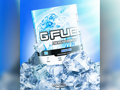 Blue Ice GFuel Advertisement