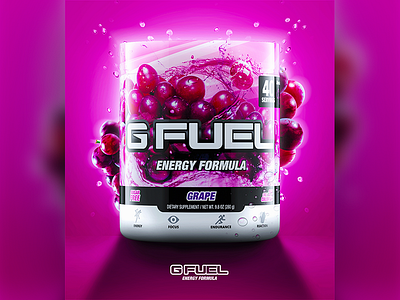 Grape GFuel Advertisement