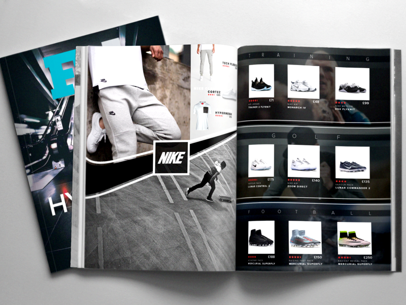 Nike Magazine Concept by Adam Edwards on Dribbble