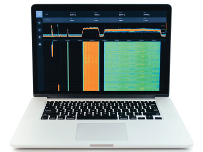 Realtime Spectrum Analyzer javascript plot reactjs spectrum web app webgl