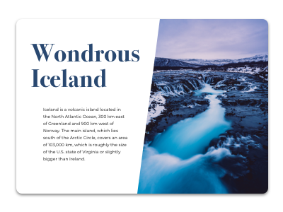 Wondrous Iceland