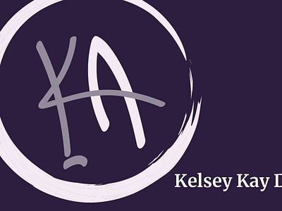 Personal Branding for KelseyKayDesigns branding graphic design logo signature